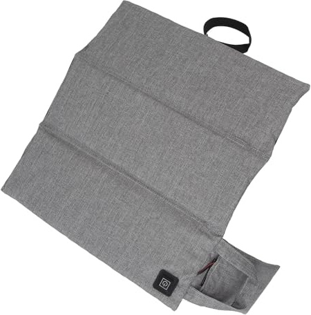Beheiztes Kissen, Faltbares Heizkissen mit USB-Lade und Einstellbarer Temperatur, Tragbares Sitzkissen für Outdoor Camping und Indoor Aktivitäten, Kompaktes Geschenkidee