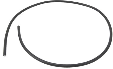 VOBOR 7mm Ignition Cable, 7mm HT Ignition Lead Cable 1M Length PVC Sheathed Insulated Copper Core Ignition Cable for Car Motorcycle Engine Black