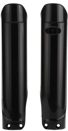 DGOINGPI Motorrad Gabel Motocross Gabel Abdeckung Stoßdämpfer Schutz Protector Fit Für KTM Gas EC EX MC FC TC TE TX FX EXC FE EXC-F SX SX-F XC 125 150 250 300 Vorderradgabelschutz(Black)