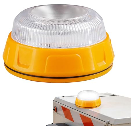 Luces de Emergencia - Lámpara LED de Seguridad Multimodo - Luces Advertencia Vehículos Camión - Para Viaje por Carretera, Conducción Nocturna, Ciclismo, Construcción, Camping, Camión, Sedán y Otros