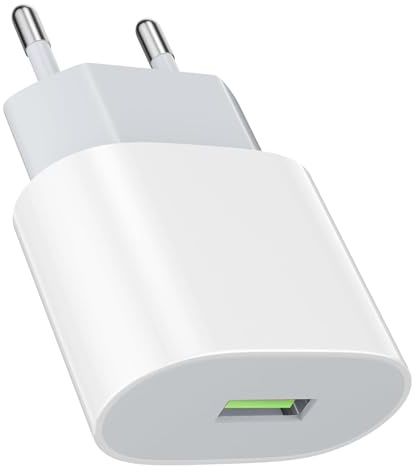 USB-laddningskontakt, 18 W Quick Charge 3.0 snabbladdare USB-strömförsörjning för Samsung Galaxy A72 A71 A56 A55 A54 A53 A52 A52s A51 A41 A36 A35 A26 A25 A21s A20 A16 5 A12 A40 A50 A6 A06 5 g