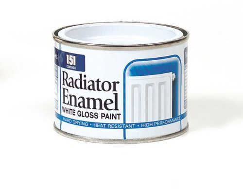 Radiator Enamel White Gloss Paint - 180ml by 151