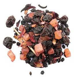 Aromas de Té - Infusión Frutos Rojos - Contiene Frambuesa, Fresa, Hibisco, Grosellas, Papaya y Bayas de Saúco - Propiedades Digestivas - Rica en Antioxidantes y Minerales - 50 GR