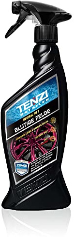 TENZI Premium Felgenreiniger Blutige Felge (600ml) Spray für Auto & Motorrad - kraftvolle, säurefreie Felgenpflege pH neutral mit Wirkindikator - Reiniger für Alufelgen, Stahlfelgen, Chrom, lackierte