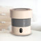 PanHuiWen Pliable Machine A Laver Camping Car Ultrasons Lave Linge Portable 13L pour Appartement, Camping-Car, Voyages,Gold-Base