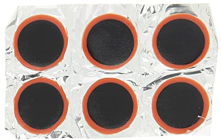 esKapad 6-teiliges Reparatur-Set für Fahrradschlauch, Durchmesser 25 mm