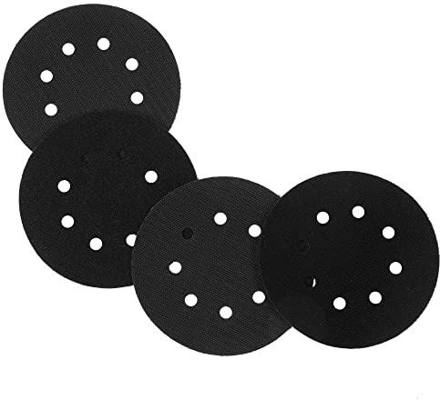 UPWOOD 5-Inch with 8holes Faced Pad Protector Pad Saver, Pack of 4