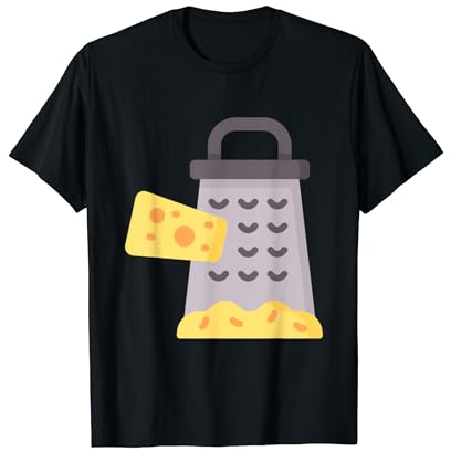 Fun Cheese Lover Cheese Grater T-Shirt