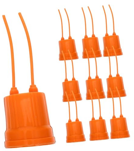 PLAFOPE 10stücke Wasserdichte Lampenfassung Mit Kabel Für Leuchten Renovierungen Und Alte Lampen Bauweise Für Langfristige Nutzung