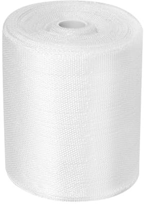 Fiberglass Cloth Roll Non Adhesive Fiberglass Repair Tape 2in x 98ft, 33 Yards Phiocxem Plain Weave Woven Fiberglass Fabrics Tape for Repair, Reinforcement, Heat-Resistance, Insulation(5cm x 30m)