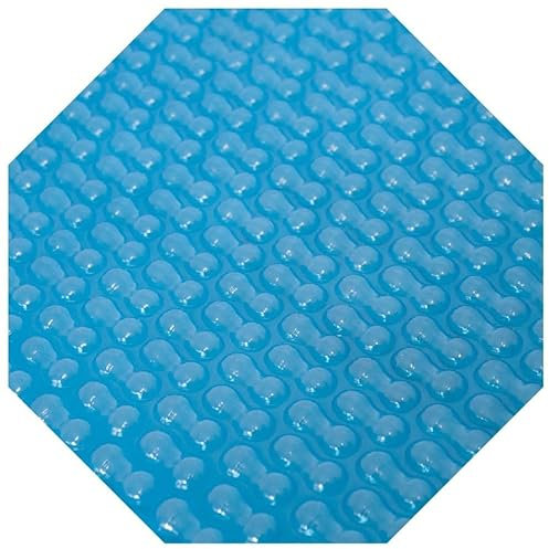 EVOLUTION Solarplane Light Blue 400 µm GeoBubble Achteck 350 cm Erwärmung Solarfolie Pool
