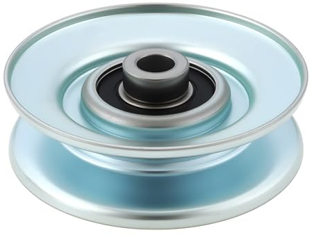 eMagTech Rasenmäher-Umlenkrolle Flache Umlenkrolle 179050 Durchmesser 64,5 Mm Höhe 18 Mm Kompatibel mit Husqvarna-Aufsitzrasenmäher