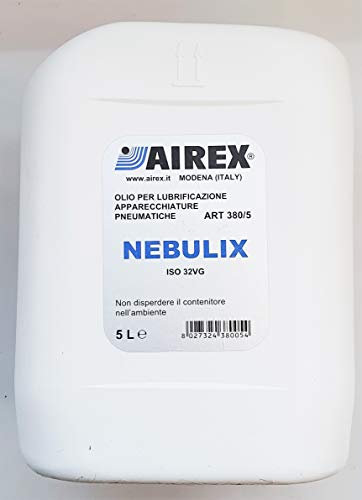 OLIO PER LUBRIFICAZIONE APPARECCHIATURE PNEUMATICHE LT 5 NEBULIX ISO 32VG AIREX