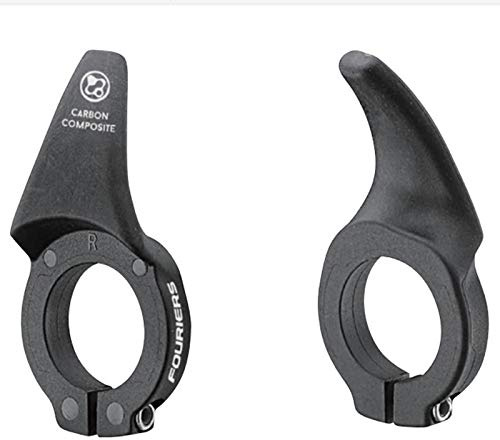 Fouriers Mini Carbon Bicycle Rest Handlebar Time Trial Bike Handlebar Cycling TT Bar Triathlon Aero Bar Armrest Relaxation for Mountain Bike 22.2mm