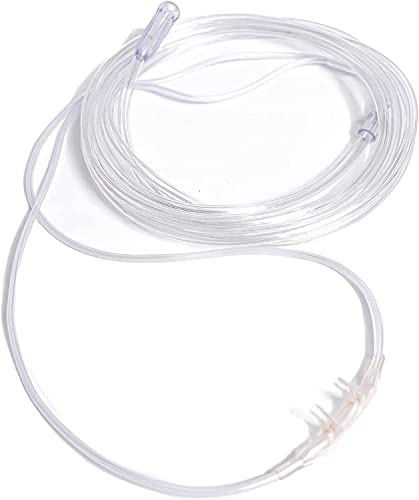 Sauerstoffbrille I Nasenbrille für Erwachsene I mit Nasensteg I mit 2,1meter Schlauch I kein verrutschen durch Nasensteg I angenehm zu tragen I passend für alle Sauerstoffgeräte (20)