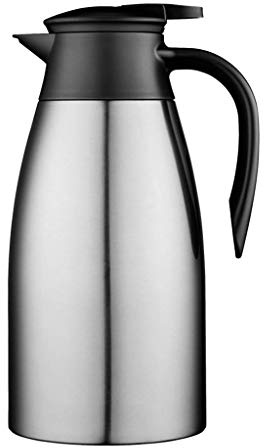 FFOCCO Olla de Aislamiento - Termo doméstico Acero Inoxidable 304 Botella de Agua de Gran Capacidad Taza Hervidor de Agua Caliente (Color : B) Present