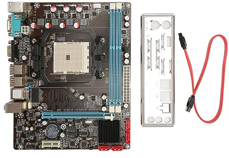 ciciglow A55 Motherboard, 8 GB Dual Channel DDR3 M ATX PC Motherboard 905pin Unterstützt FM1 Schnittstelle Alle Prozessoren Mainboard der Serie