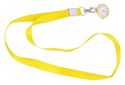 Holibanna Krankenschwester Taschenuhr Legierung Tragbar Mit Schnur Medizinische Pflegeuhr Klare Ziffern Für Präzise Zeitmessung Elegantes Design Gold Für Ärzte Und Pflegekräfte