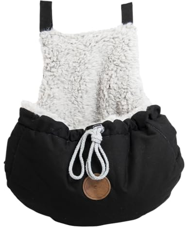JACK AND VANILLA, Sac de Transport Kangourou, Ergonomique pour Animaux, résistant aux intempéries, avec Poches extérieures, Dimensions 42x42 cm, Couleur au Choix