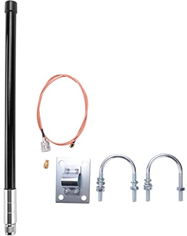 Quystetes 5DBi Outdoor per LoRa Gateway Antenna 868MHz Antenna Omnidirezionale nel Fibra di Vetro WiFi N Tyle Antenne con Montaggio su Vetro