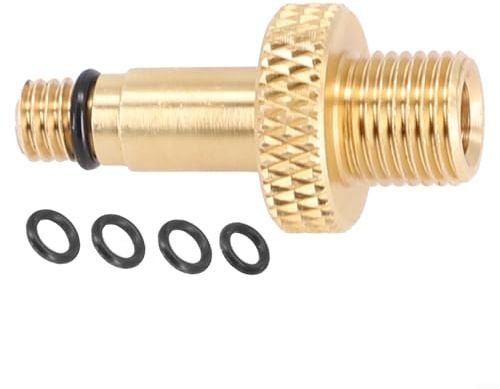 Adattatore valvola pompa aria bicicletta per ammortizzatore posteriore per Rockshox per montaggio Monarch