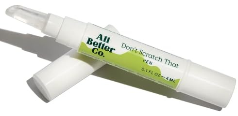 All Better Co. Don’t Scratch That Pen – Insect Bite Relief Stick Fast Bug Bite & Itch Relief Pen for Insect Bites, Rashes & Irritated Skin with Menthol & Oat | Safe for Kids & Adults | 5ml