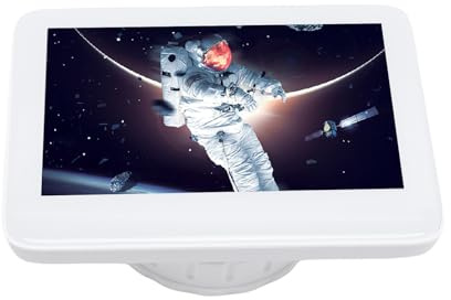 Pongnas Telescopio Oculare Elettronico Videoregistratore Telescopio Digitale con Schermo da 5,0 Pollici Registrazione Video HD 4K CMOS da 8,3 MP