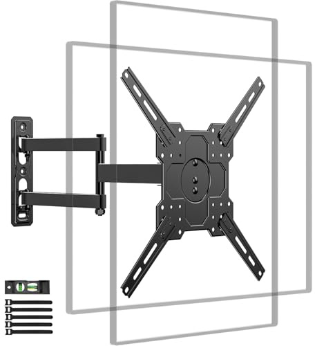 FORGING MOUNT TV Wall Mount for 26-65 inch TVs up to 88 lbs,Rotating Full Motion TV Wall Mount with Articulating Arms, Extension, Tilt, Swivel, Max VESA 400x400mm