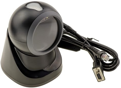 KALEA-INFORMATIQUE Tisch-Scanner für EAN-Barcodes und 2D-Codes wie QR-Codes. Serielle COM-RS232-Schnittstelle, 32-Bit-ARM-Architektur