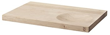 RIG-TIG Herbs Wiegemesser mit Kräuterschneidbrett, 32 x 3 x 22.5 cm, Holz