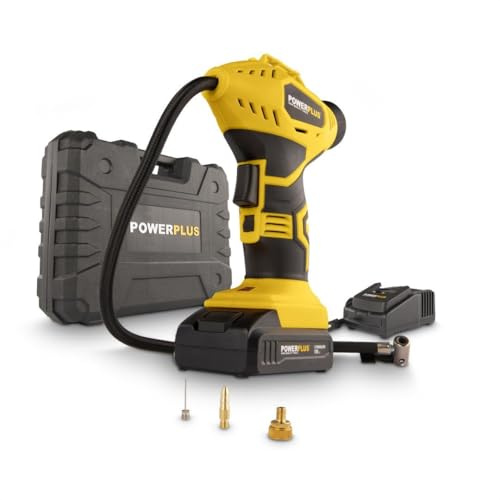 POWERPLUS POWX1700 - Compresor de aire 18v litio
