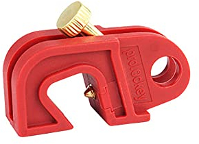 VOANZO Universal Circuit Breaker Lockout Switch Lockout, CBL01-2 Miniature Circuit Breaker Lock DZ47 Electrical Switch Lock, Easy to Use