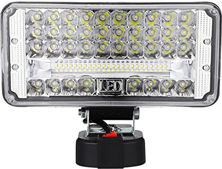 Angoily 18v Handheld Arbeitslicht Für -batterie Tragbare Notfalllampe Mit Drehbarem Kopf Für Camping Outdoor Und Baustellen