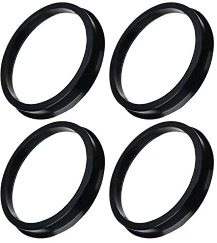 Anelli di centraggio per mozzo ruota da 67,1 a 56,6, OD: 67,1 mm, diametro interno: 56,6 mm, accessori per auto, mozzi ruota da 56,6 a 67,1, 4 pezzi