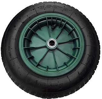 La zappa Ruota pneumatica per carriola Wilby con disco in pvc