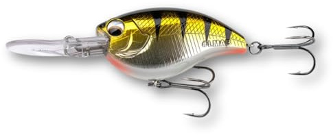 LMAB Crankbait 5,5 cm Power Vibe 55F - 3 Lauftiefen, Floating - Wobbler Barsch, Crankbait Wobbler, Kunstköder Angeln, Barsch Wobbler, Spinnfischen Köder