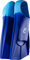 CRESSI Vera, 100% Silicone Short Swim Fins with Closed Foot Pocket, Unisex Adults, Blue/Azure