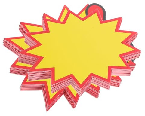 iplusmile 100 Stück Abwischbare Preisschilder Klein Beidseitig Beschreibbar Robustes Pop Material Verkaufsdisplay Für Einzelhandel Garagenmarkt