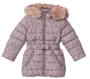 s.Oliver 2174137 Cappotto Trapuntato con Cappuccio, 4530, 134 Bambine e Ragazze