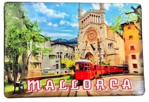 Mallorca Baleareninseln Spanien Souvenir Mallorca Kühlschrankmagnet Mallorca Souvenir Fridge Magnet Mallorca 140225