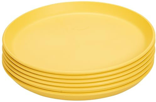 Betzold Teller-Set - 6 Teile - aus Biokunststoff | bruchsicher, spülmaschinengeeignet