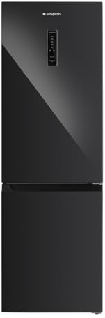 Aspes Frigorífico Combi Negro 2 Puertas. AC185601ENFB, Capacidad 402 Litros, No Frost, Motor Inverter, Bajo Nivel Sonoro, Puerta Reversible, Apertura Tipo Uñero, Clasificación Energética E