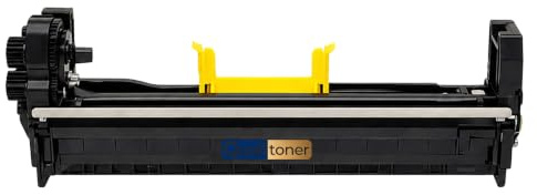 Tambour Image 46484105 46484101 46490621 Compatible pour Oki C532dn C542dn MC573dn MC563dn Executive ES5432 ES5442 ES5463 ES5473 Jaune Haute capacité avec Puce 30000 Pages