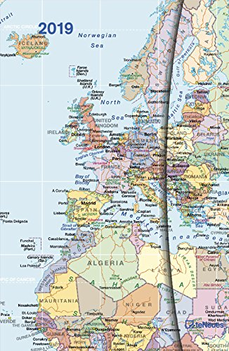 World Maps 2019: Buchkalender, Taschenkalender