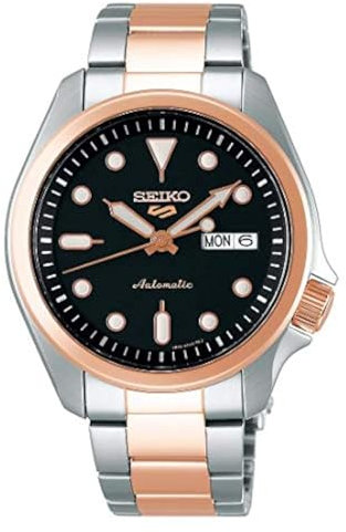 Seiko Orologio automatico 5 Sport SRPE58K1, argento, cinturino