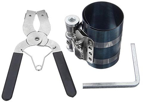 iSpchen 53 mm – 175 mm kolvring tång, verktyg, kolvringstång, handverktyg, 3 tum bromsok, bil, motor, kolvring, spännband, kolvspännare, klämband, kompressor, verktyg, installationstång set