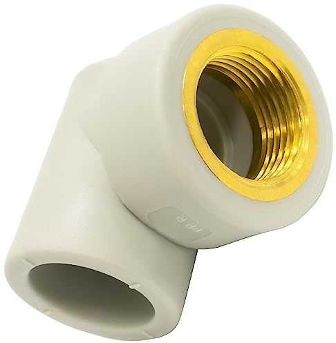 AERZETIX - C66887-90°-Winkel/Winkelstücke/Bögen mit Innengewinde aus PPR/polypropylen/ Ø32 mm x 1 PN25 zum schweißen - muffe, reduzierstück, fitting, sanitär, wasserinstallation