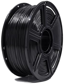 Fachmann 1KG Flexible Filament Flex 1.75mm 3d Printer Nature Black Red Green Blue Yellow (Farbe : Flexible Black 1kg)