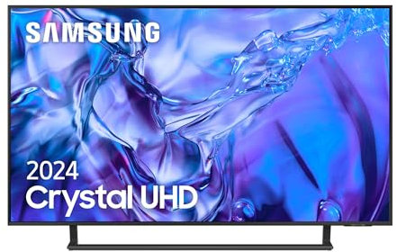 SAMSUNG TV Crystal UHD 4K 2024 50DU8505 Smart TV de 50 Crystal UHD con Colores increíbles, el Mejor Smart TV, Peana con Altura Ajustable y Todos los Altavoces a la Vez con Q-Symphony