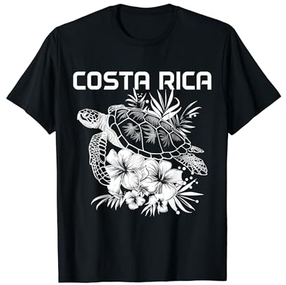 Souvenir zum Tauchen mit Meeresschildkröten aus Costa Rica T-Shirt